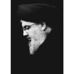 قاب عکس شهید سید حسن نصرالله شاسی 9 در 13