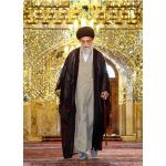 قاب عکس مقام معظم رهبری شاسی 9 در 13