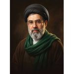 قاب عکس مقام معظم رهبری آیت الله سید مجتبی خامنه ای شاسی 9 در 13
