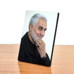 قاب عکس شهید حاج قاسم سلیمانی شاسی 9 در 13 - Image 2