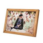 قاب عکس آهنربایی کار چوب رنگ نارنجی سایز 14 در 20 سانتیمتر - Image 3