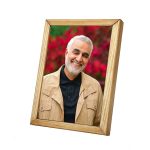 قاب عکس آهنربایی کار چوب رنگ نارنجی سایز 14 در 20 سانتیمتر - Image 4