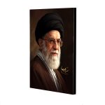 قاب عکس رهبر شهید همراه با امضا ایشان شاسی 13 در 18 - Image 2