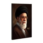 قاب عکس رهبر شهید همراه با امضا ایشان شاسی 13 در 18 - Image 3