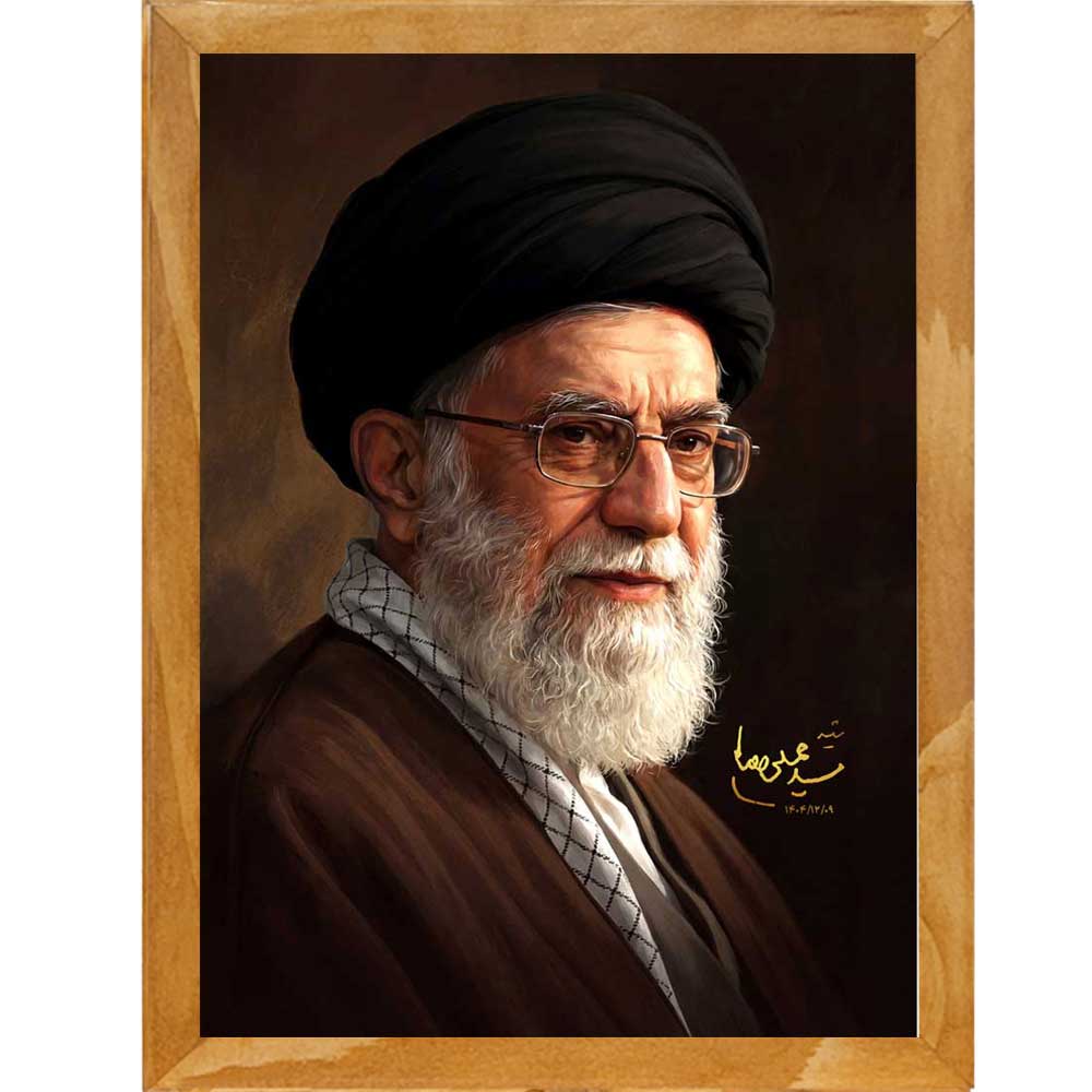 pi رهبر شهید همراه با امضا ایشان - Image 1